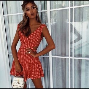 Dress Polka Renz Saboskirt